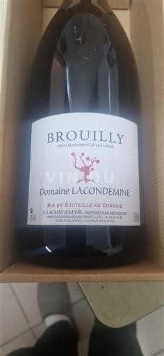 Beaujolais Brouilly Domaine Lacondemine 2023 Neročník