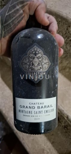 Bordéus Montagne-saint-émilion Château Grand Barrail Collection Privée 2019