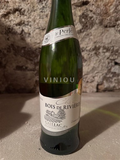 Vin Blanc sec Le Perlé Château Bois de Rivière 2022 France Sud-Ouest Gaillac AOC