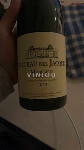 Beaujolais Morgon Château S Jacques Roches Noires 2022