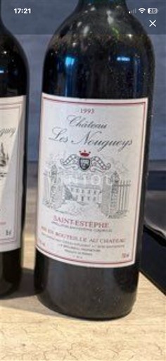 Burdeos Saint-Estèphe Château Les Nuegues 1993