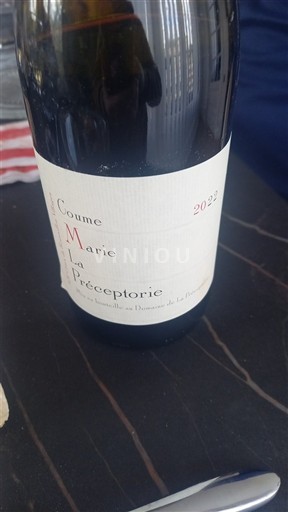 Roussillon Côtes-du-Roussillon La Préceptorie Coume Marie 2022