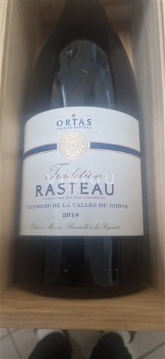Rhônen laakso Rasteau Ortas Cave de Rasteau Tradition 2018