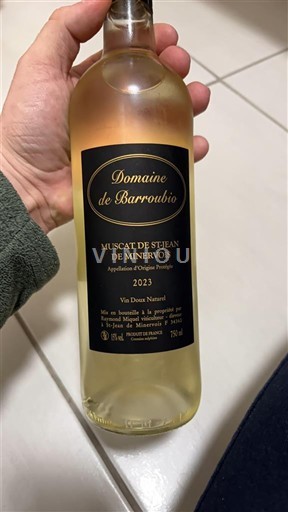Languedoc Muscat-de-Saint-Jean-de-Minervois Domaine Barroubio 2023