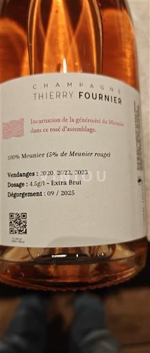 Champagne Šampanské Thierry Fournier 2020