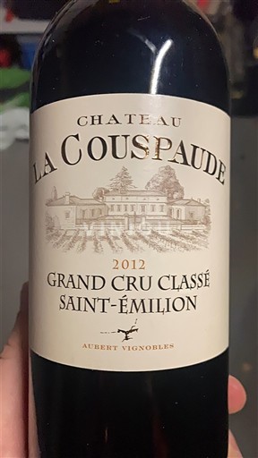 Bordeaux Saint-Émilion Grand Cru Château La Couspaude 2012