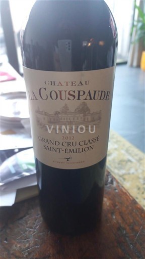Viner Rouge sec Château La Couspaude 2012 Frankrike Bordeaux Saint-Émilion AOC Grand Cru