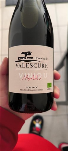 Languedoc a Roussillon Pays d'Oc Domaine Valescure Merlot 2023