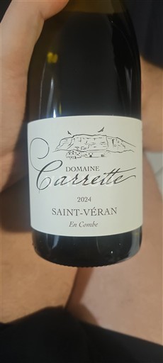 Bourgogne Saint-Véran Domaine Carrette En Combe 2024