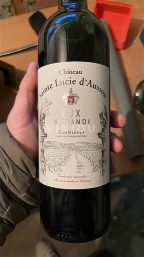 Langvedok Corbières Château Sainte Lucie d’Aussou Lux Venandi 2021