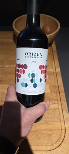 Sud-Ouest Côtes de Gascogne Orizen des Pyrénées 2018