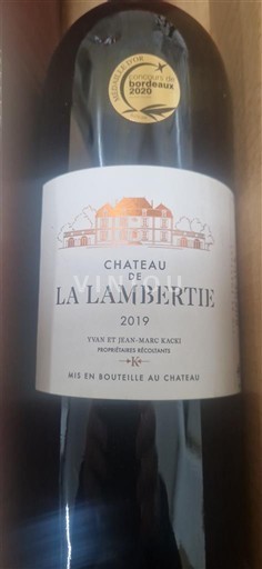 Bordeaux Château La Lambertie 2018 2018