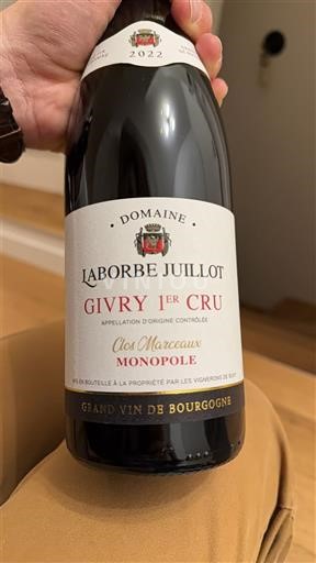 Burgundy Unspecified Premier Cru Domaine Laborde Juillot Clos Marceaux Monopole 2022
