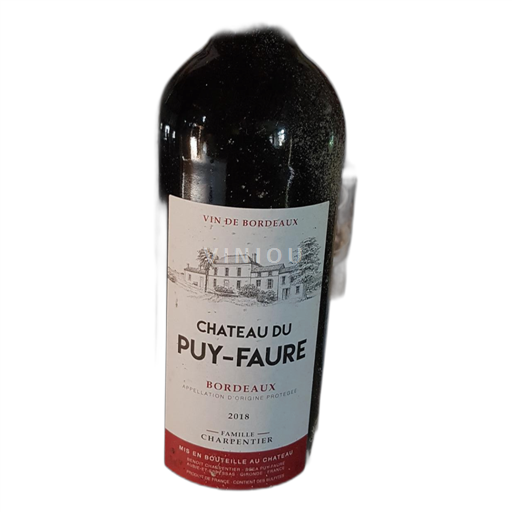 Bordeaux Château du Puy-Faure 2018
