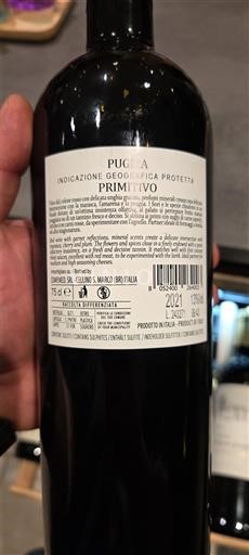 Apulia Primitivo di Manduria Chionis Marco 2021