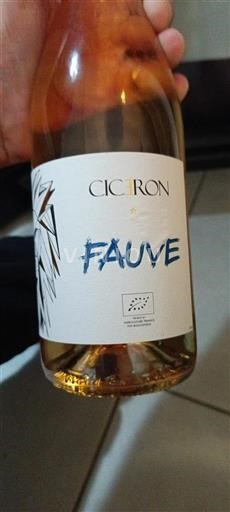 Rượu vang Blanc sec Fauve Ciceron Non millésimé Pháp Languedoc Corbières AOC