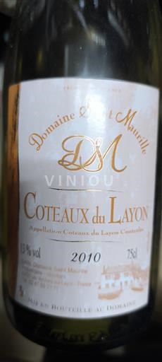 Valle del Loira Coteaux-du-Layon Domaine Saint Maurille 2010