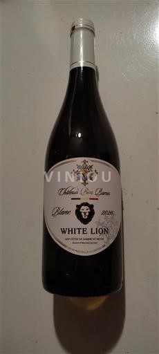 Wallonie Côtes de Sambre et Meuse Bon Baron White Lion 2020