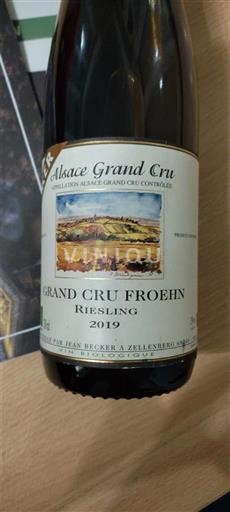 Alzacija Alsace Grand Cru Grand Cru Jean Becker Grand Cru Froehn 2019
