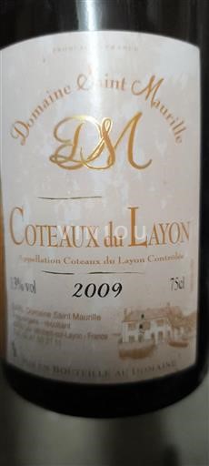 Valle del Loira Coteaux-du-Layon Domaine Saint Maurille 2009