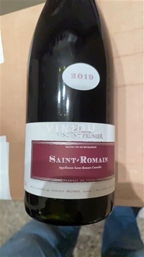 Bourgogne Saint-Romain Domaine Vincent Prunier 2019