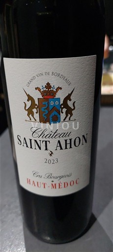 Burdeos Haut-Médoc Cru Bourgeois Château Saint Ahon 2023