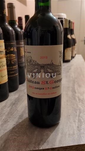 Burdeos Saint-Georges-Saint-Émilion Château St. Georges 2019
