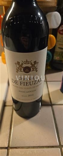 Bordeaux Pessac-Léognan Grand Cru Château Fieuzal 2014