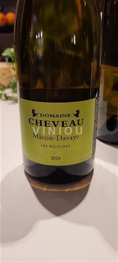 Bourgondië Mâcon en mâcon-dorpen Domaine Cheveau Les Belouzes 2024