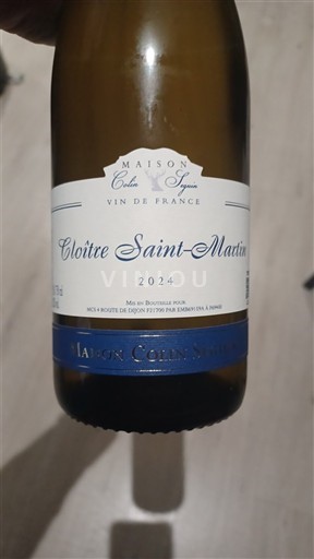 Bourgondië Bourgogne Maison Colin Seguin Cloître Saint-Martin 2024