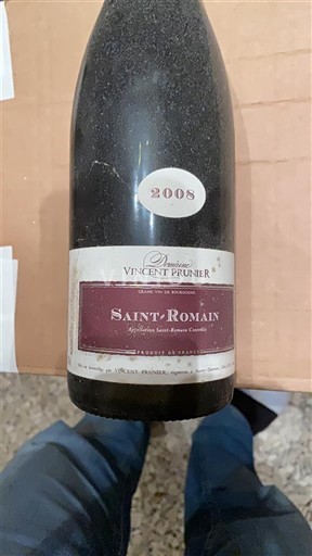 Bourgogne Saint-Romain Domaine Vincent Prunier 2008