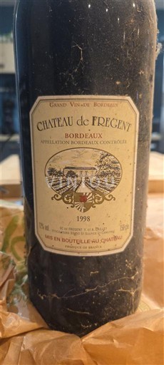 Burdeos Bordeaux Château Frégent 1998