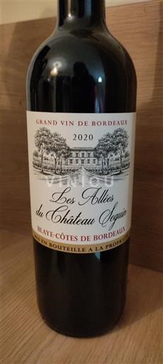 Bordeaux Blaye-Côtes-de-Bordeaux Château Seguin les Allées du château Seguin 2020