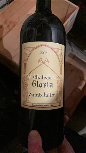 Bordeaux Saint-Julien Château Gloria 2005