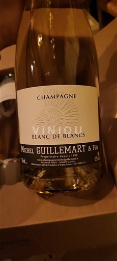 Champagne Šampanské Michel GuillemaRt & Fils Blanc de Blancs Neročník