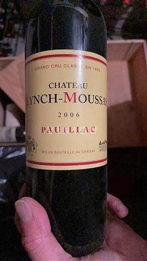 Bordeaux Pauillac Grand Cru Lynch-Moussas 2006
