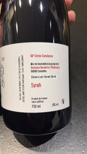 Languedoc och Roussillon Côtes catalanes Domaine Bardetits-Villalonga La trobada 2023