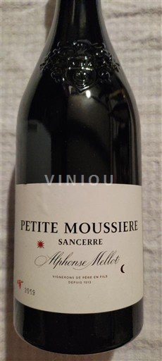 Loire Valley Sancerre Alphonse Mellot Petite Moussière 2019