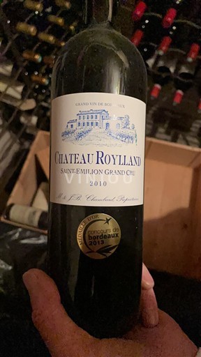 Bordéus Saint-Émilion Grand Cru Grand Cru Château Roylland 2010