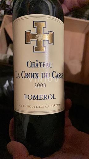 Bordeaux Pomerol Château La Croix du Casse 2008