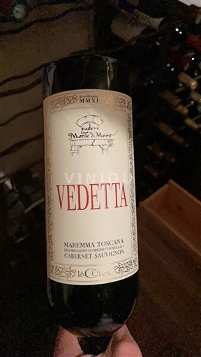 Tuscan Wines Unspecified Padere Monte di Mauro Vedetta 2011