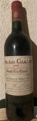 Bordeaux Saint-Émilion Grand Cru Grand Cru Classé Château Chauvin 1989