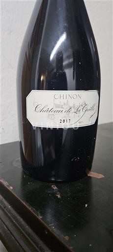 Vinos Rouge sec Château La Grille 2017 Francia Valle del Loira Chinon AOC