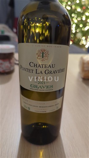 Bordeaux Graves Château Pontet La Gravière 2021