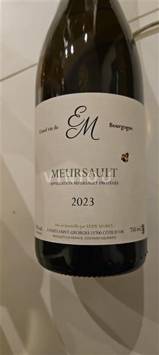 Burgundy Meursault Eddy Morey 2023