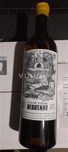 Vinos Blanc sec Debutant De Kleine Wijn Koöp 2023 Sudáfrica Región Costera Franschhoek