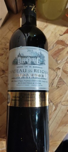 Bordéus Bordeaux Superior Château Reignac 2015