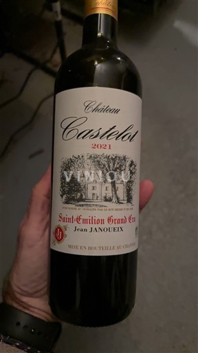 Bordéus Saint-Émilion Grand Cru Grand Cru Château Castelet 2021