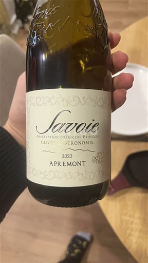 Savoie ja Bugey Apremont Jean Perrier et Fils Gastronomie 2023