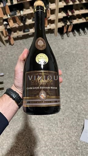 Sparkling Wines Blanc brut Cuvée Louis-Édouard Mauler Mauler 2016 Switzerland Neuchâtel Neuchâtel PDO AOC